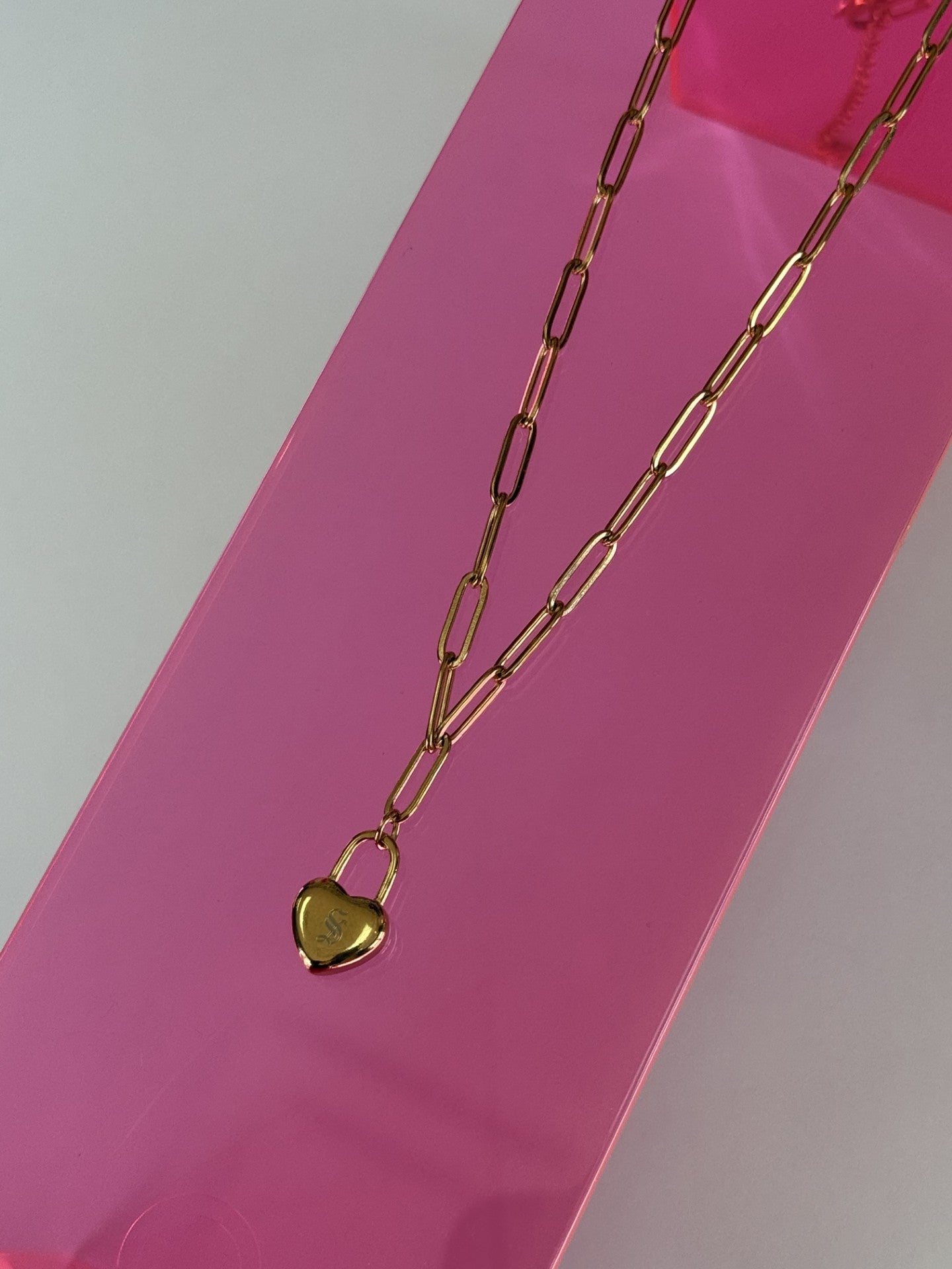 Heart Lock Necklace