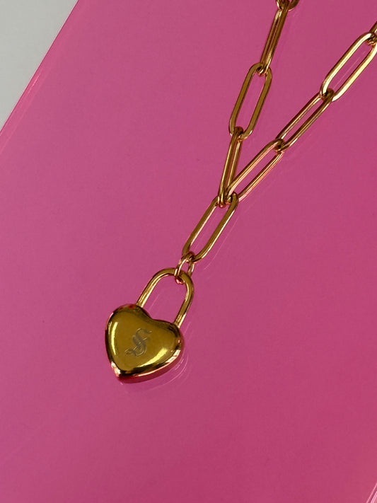 Heart Lock Necklace