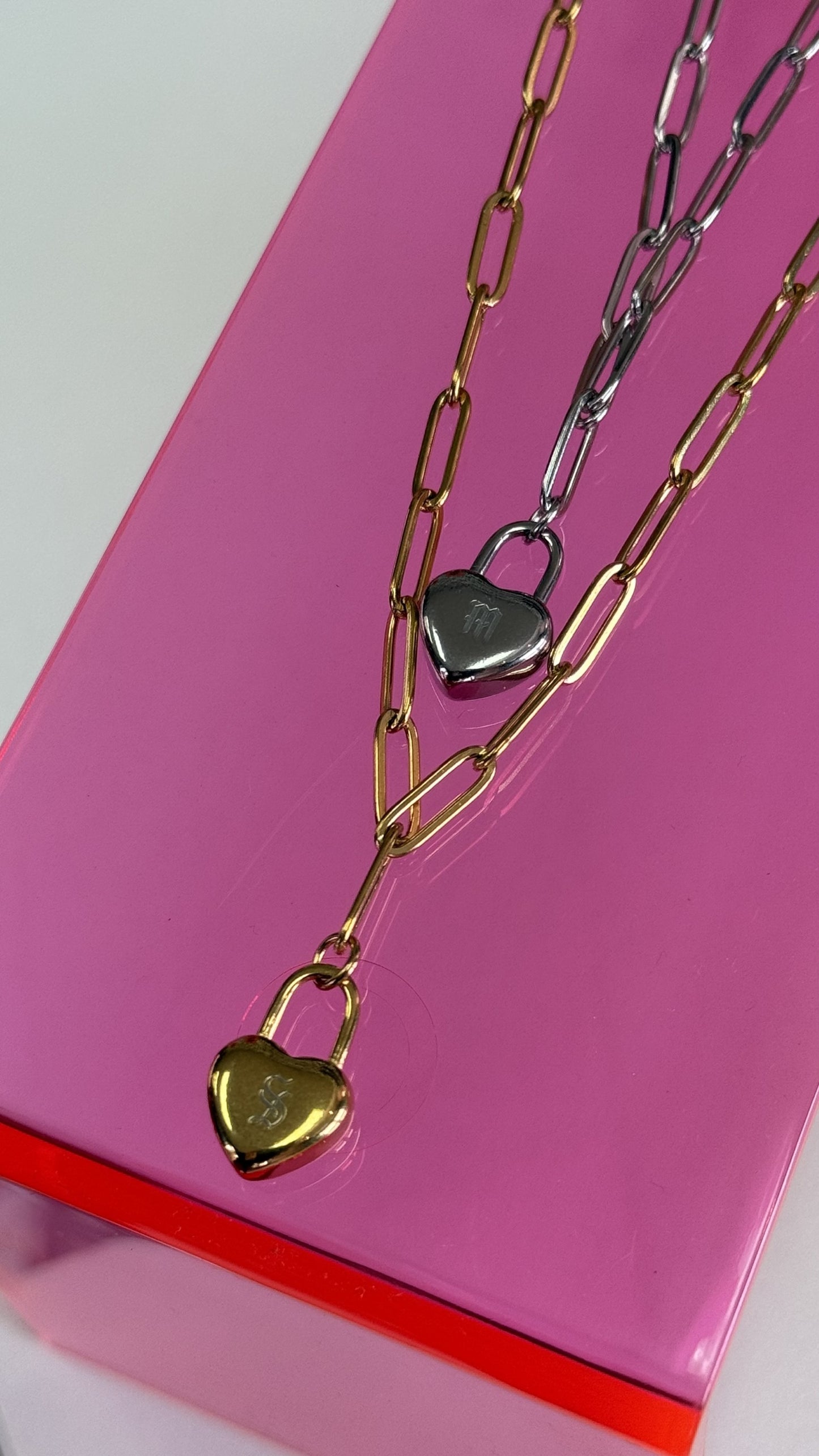 Heart Lock Necklace